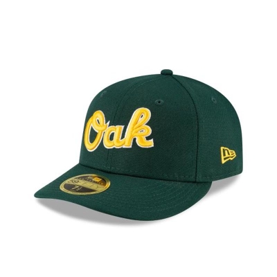 Sapca New Era Oakland Athletics MLB Ligature Low Profile 59FIFTY Fitted - Verzi